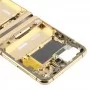 Top + alumine keskmise raami bezel plaat Samsung Galaxy Z Flip 5G SM-F707 (Gold)